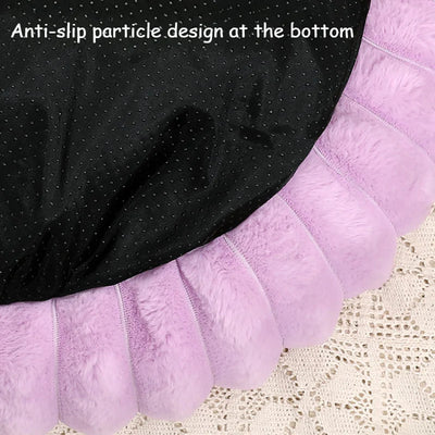 Cama Térmica Redonda de Felpa para Gatos y Perros - Nido Acogedor Invierno - Image 16