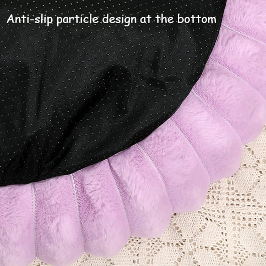 Cama Térmica Redonda de Felpa para Gatos y Perros - Nido Acogedor Invierno - Image 16