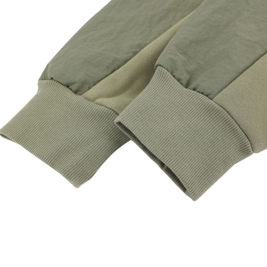 Sudadera Acolchada con Capucha y Bolsillos - Mangas Raglán en Terciopelo - Image 5