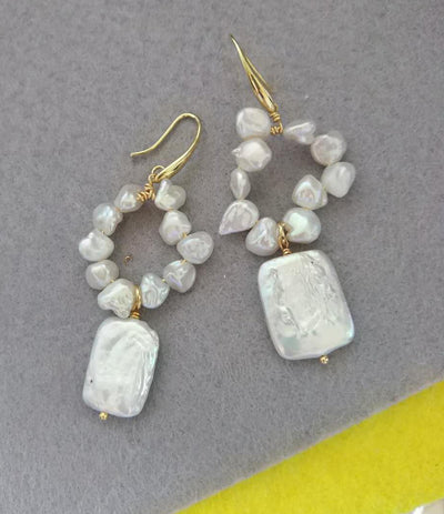 Cadena de Clavícula con Perlas Barrocas Dobles - Image 11