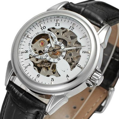 Reloj Mecánico Automático con Esfera Transparente - Image 6