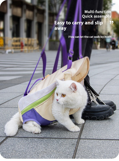 Mochila Transportadora Portátil para Gatos - Pet Chest Go Out - Image 19