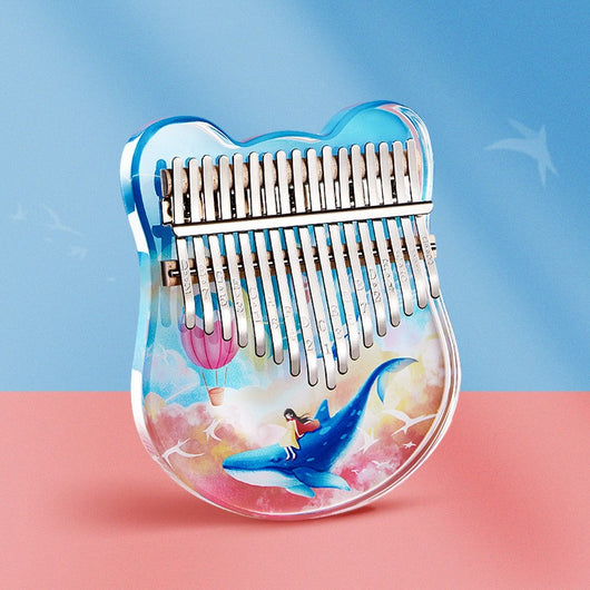 Kalimba de Cristal Acrílico Transparente - Instrumento de Pulgar - Image 3