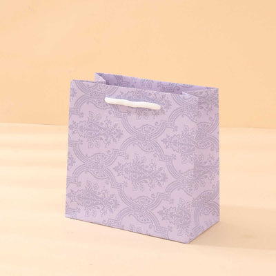 Caja de Almacenamiento para Joyas con Anillo Púrpura Lavanda - Image 4