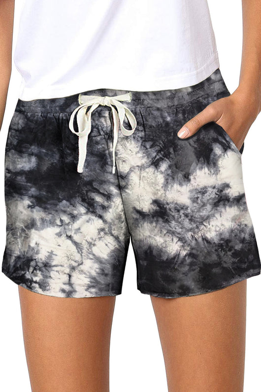 Shorts de Playa Tie Dye Degradado Slim Fit - Casual Verano - Image 2