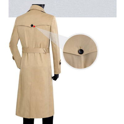 Abrigo de Moda Coreana para Hombre - Colección Otoño - Image 6