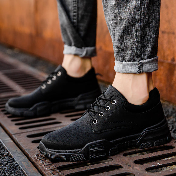 Botas Militares Casual para Hombre - Estilo Británico Otoño