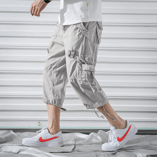 Pantalones Casuales Multi-bolsillos para Playa - Image 2