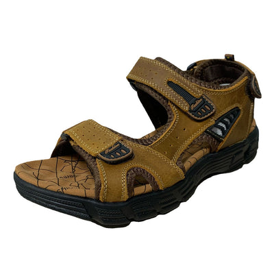 Sandalias de Cuero Retro para Hombre - Estilo Casual Outdoor - Image 8
