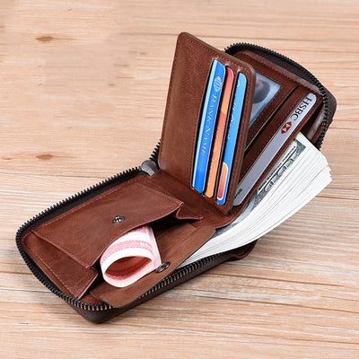 Billetera Compacta Antirrobo para Hombre con Múltiples Funciones - Image 6