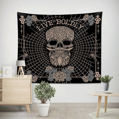 Tapiz de Decoración para el Hogar con Diseño de Calavera - Image 8