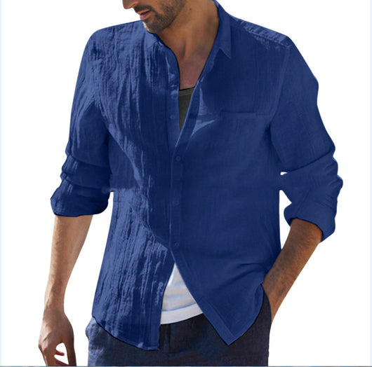 Cardigan de Algodón Manga Larga para Hombre - Image 7