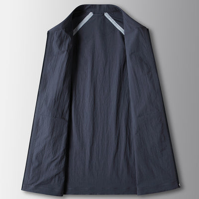 Chaqueta Hombre Primavera Verano Solapa Costura Invisible - Image 5