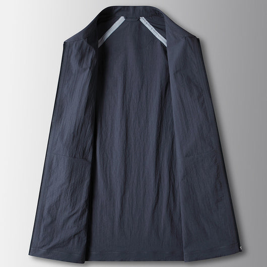 Chaqueta Hombre Primavera Verano Solapa Costura Invisible - Image 5