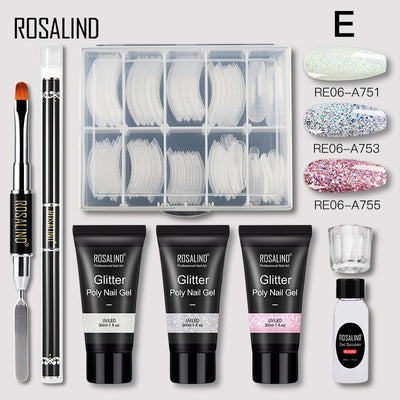 Kit de Extensión de Uñas en Gel Líquido Modelador Rápido 30ML - 3 Piezas - Image 7