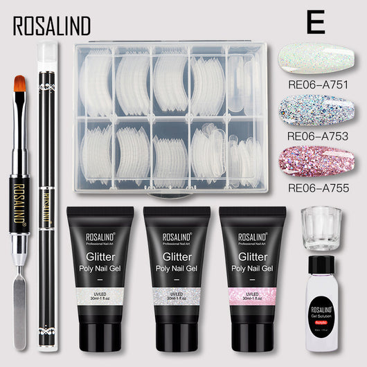 Kit de Extensión de Uñas en Gel Líquido Modelador Rápido 30ML - 3 Piezas - Image 7