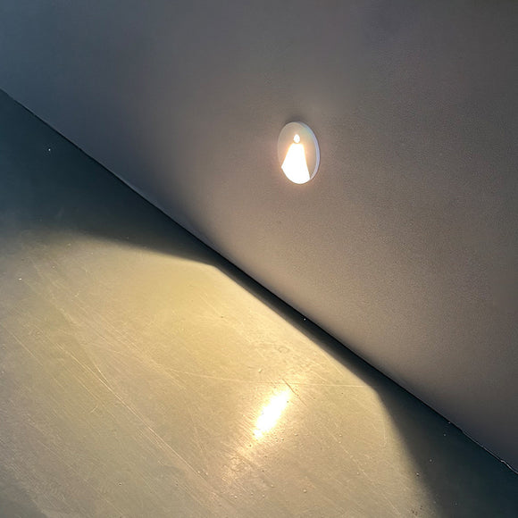 Luz LED de Escalón con Sensor de Movimiento - Aluminio Resistente al Agua