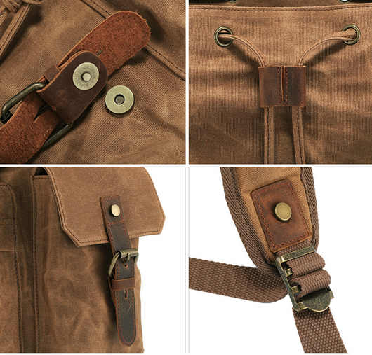 Bolsa de Lona para Hombre con Correa de Hombro - Image 15
