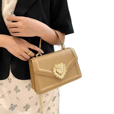 Bolso Cuadrado Portátil con Doble Compartimento Abatible - Image 5