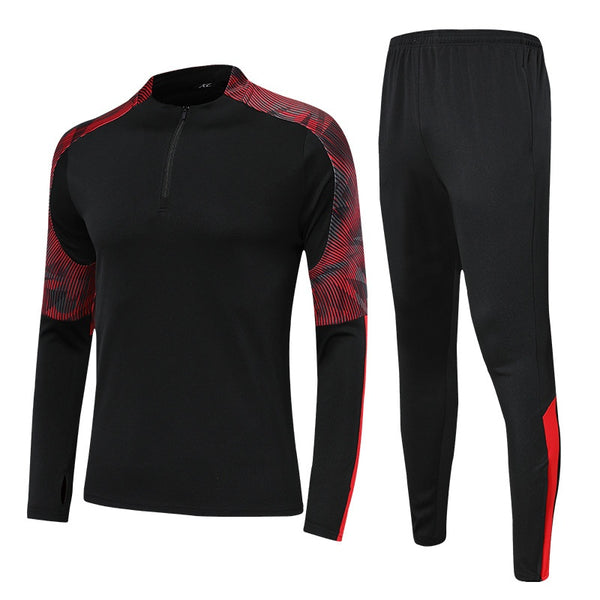 Conjunto de Entrenamiento Futbolístico Profesional Manga Larga para Hombre