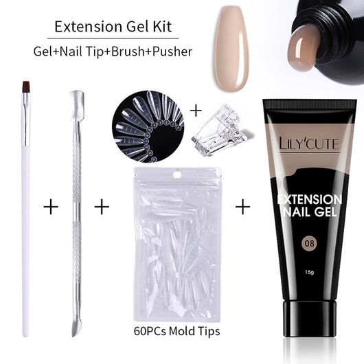Kit de Gel para Extensión de Uñas 15ml - Image 8