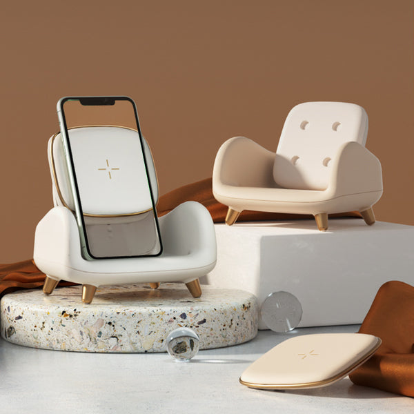 Sillón Reclinable con Cargador Inalámbrico Rápido