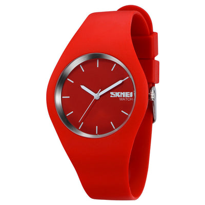 Reloj de Pareja Resistente al Agua en Colores Jelly Translúcidos - Image 3