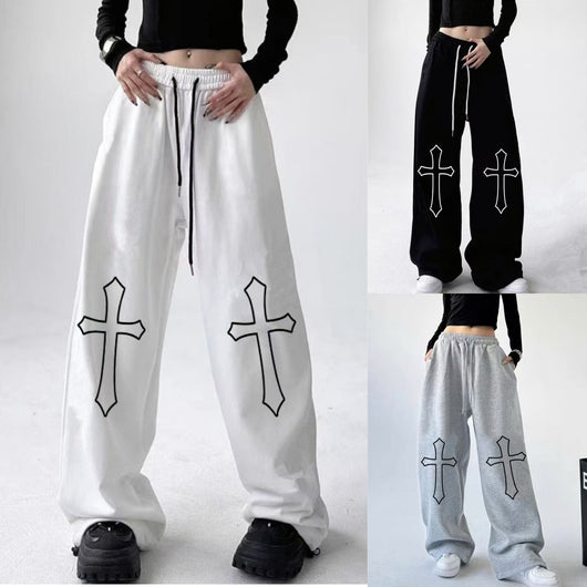 Pantalón Deportivo Cintura Alta con Cordón Estilo Hot Girl Hiphop - Image 20