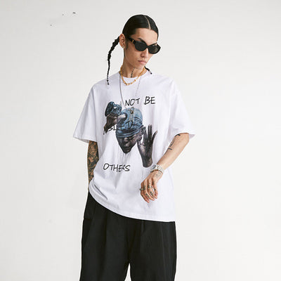 Playera Hip-hop Casual con Estampado de Avatar Personalizado para Hombre - Image 6