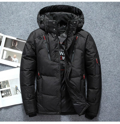 Chaqueta Cortavientos Impermeable para Hombre - Abrigo Deportivo de Invierno - Image 12