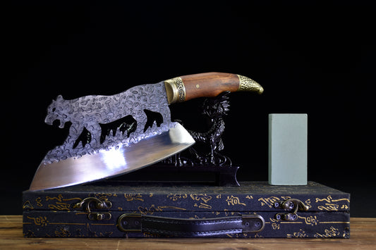 Cortador de Hueso Leopardo de Nieve