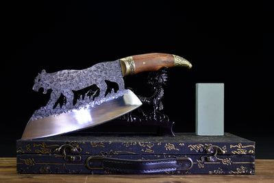 Cortador de Hueso Leopardo de Nieve