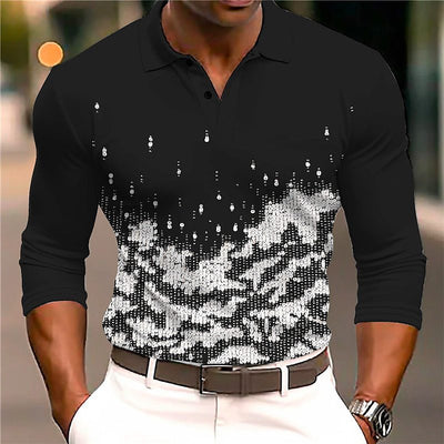 Polo Casual 3D Estampado para Hombre - Estilo Europeo y Americano - Image 5