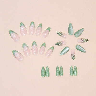 Stickers de Uñas Flor de Almendra con Mariposas - Image 3