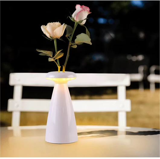 Lámpara de Mesa con Florero Decorativo 2 en 1 - Image 17