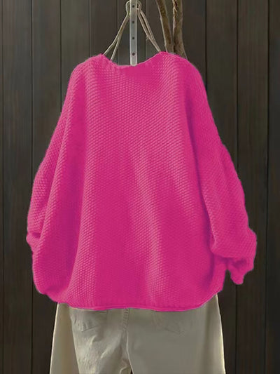 Cardigan de Punto V-Neck Casual Versátil para Otoño - Image 14