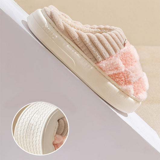 Pantuflas de Cuadros Cálidas para Mujer - Zapatillas de Casa Acolchadas con Suela Antideslizante - Image 19