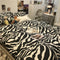 Juego de Cama Estampado Cebra 4 Piezas, Algodón 100% Puro