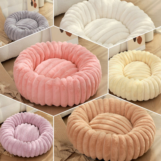 Cama Térmica Acogedora para Mascotas - Nido Redondo Cálido para Perros y Gatos - Image 27