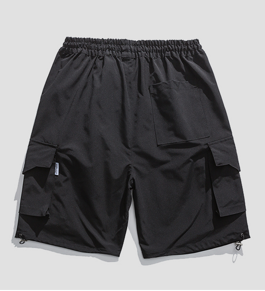 Shorts Casuales Hombre Estilo Coreano Cintura Alta Bolsillos Amplios - Image 2