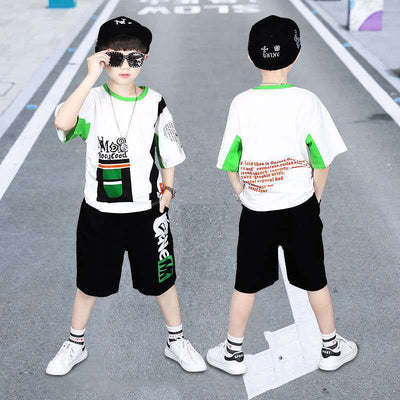 Conjunto Deportivo Holgado para Niños - Dos Piezas Verano - Image 10