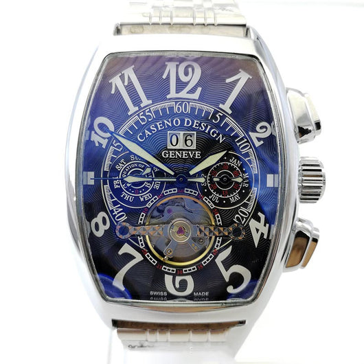 Reloj Automático Tourbillon Barril Grande con Fecha para Hombre - Image 4