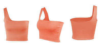 Top Asimétrico Sexy de Verano - Blusa Crop Sleeveless para Mujer - Image 23