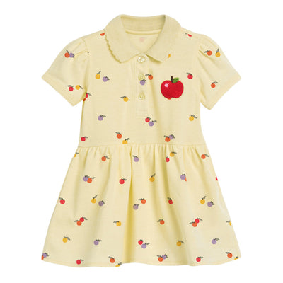 Vestido Polo Niña Manga Corta con Solapa - Image 10