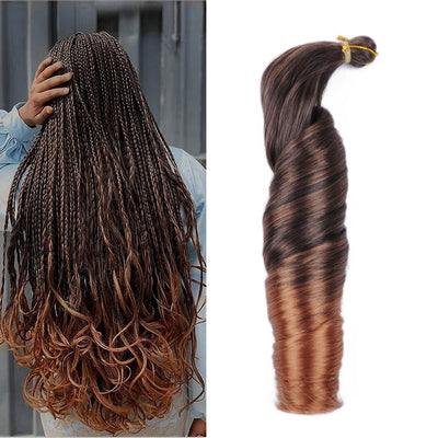 Extensiones de Cabello Crochet Ondas Sueltas Africanas con Asa - Rizo Grande - Image 14