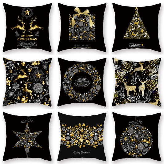 Funda de Almohada Piel de Durazno Estampada para Sofá y Oficina - Image 2