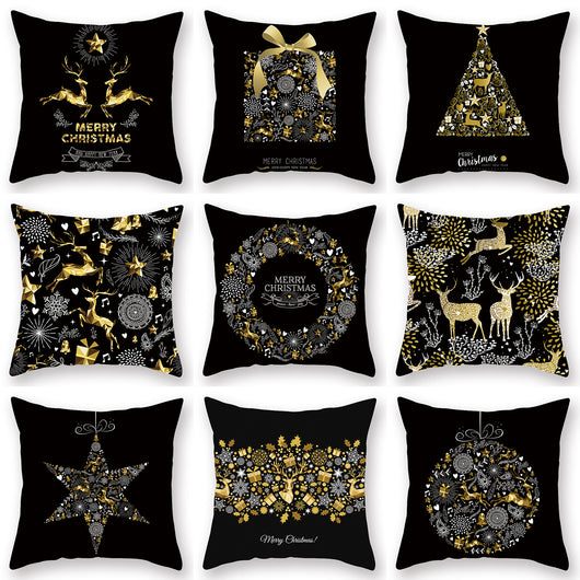 Funda de Almohada Piel de Durazno Estampada para Sofá y Oficina - Image 2
