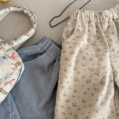 Pantalones de Pana Casual para Niñas - Comodidad y Estilo - Image 29