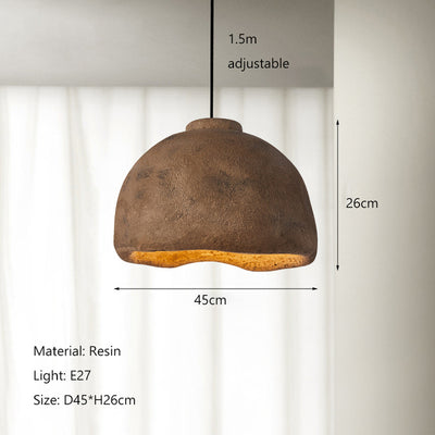 Lámpara de Techo Estilo Japonés Minimalista para Dormitorio y Estudio - Image 9