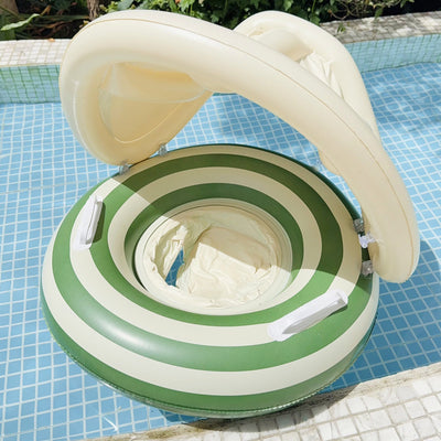 Flotador Anillo Parasol para Piscina con Pedestal - Image 4